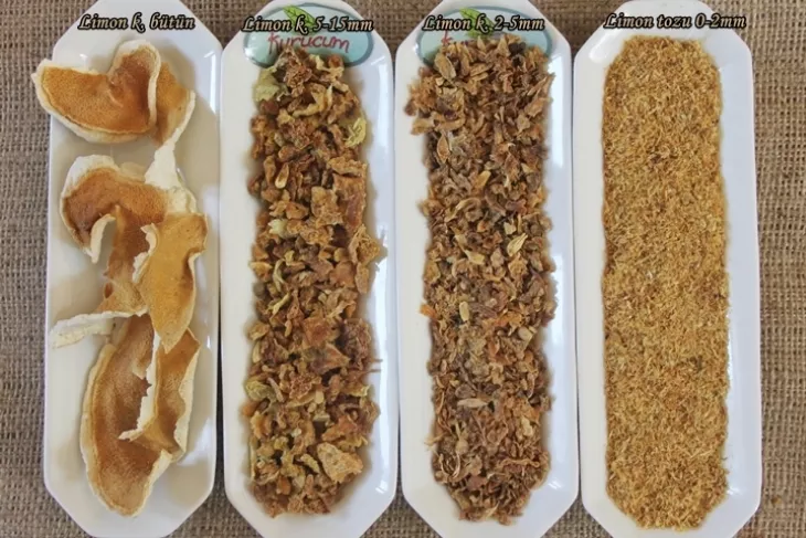 Dried Lemon peel different sizes can be use different industrial areas. dried Lemon peel-2
