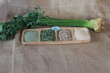 dried celery leaves